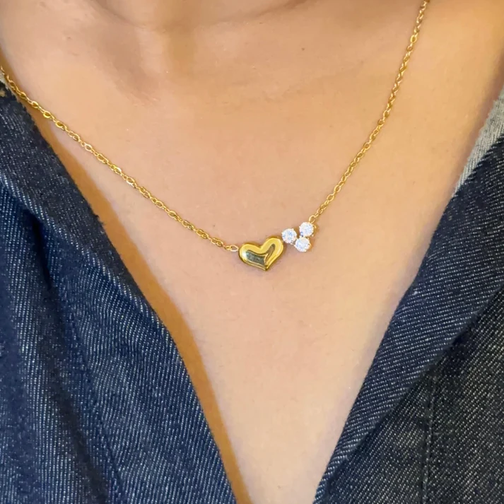Blushie Heart Pendant